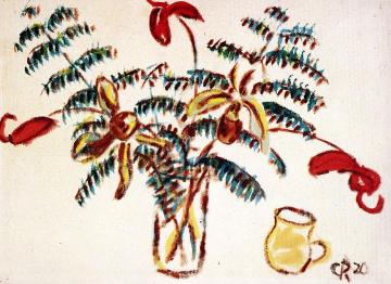 Orchids Artwork by Christian Rohlfs