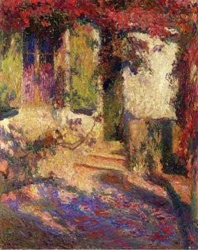 Pergola at the South Door of Marquayrol Artwork by Henri Martin