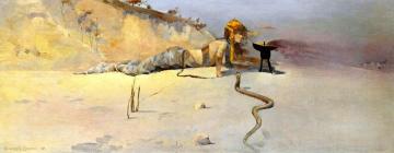 Hot Wind Artwork by Charles Conder