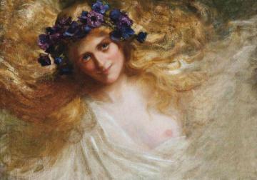 The Maiden Of Spring Artwork by Franz Dvorak