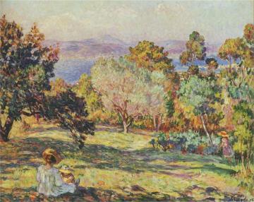 Summer Afternoon at Frejus Artwork by Henri Lebasque