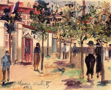 The Distillery At Saint-denis Artwork by Maurice Utrillo