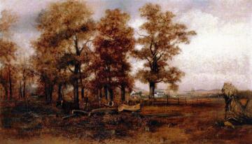 Indian Summer At Creedmore Artwork by Charles Henry Miller