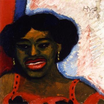 Nelly Artwork by Hermann Max Pechstein