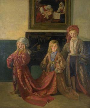 The Princess Badroulbadour Artwork by William Rothenstein
