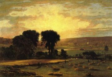 Peace And Plenty Artwork by George Inness