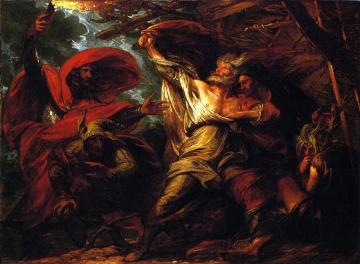 King Lear Artwork by Benjamin West