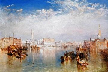 Venice, The Ducal Palace, Dogana, and Part of San Giorgio Artwork by Joseph Mallord William Turner