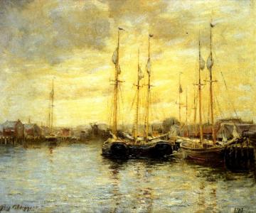 Harbor View Artwork by Guy Wiggins