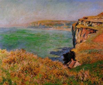 The Cliff at Varengeville Artwork by Claude Oscar Monet