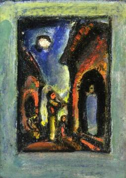 Meeting at the Golden Door Artwork by Georges Rouault