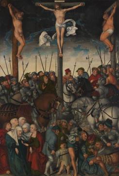 The Crucifixion Artwork by Lucas Cranach the Elder