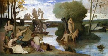 The River Artwork by Pierre Puvis de Chavannes