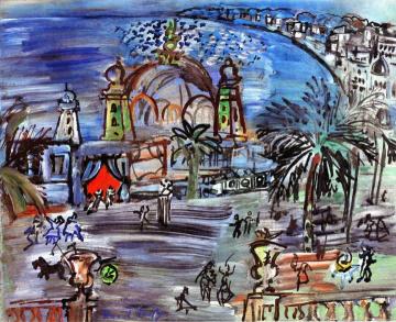 The Carnival At Nice Artwork by Raoul Dufy