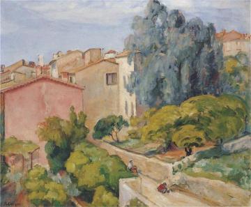 Village in Summer Artwork by Henri Lebasque