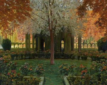Jardines De Aranjuez Artwork by Santiago Rusiñol Prats
