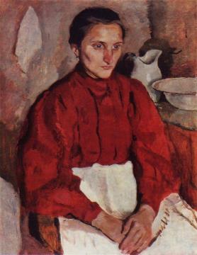 Portrait of a Nurse Artwork by Zinaida Serebriakova