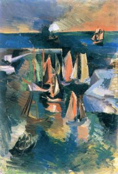 Seascape Artwork by Jean Dufy
