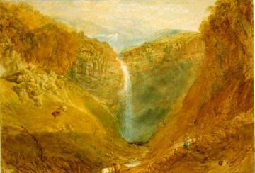 Hardraw Fall Artwork by Joseph Mallord William Turner