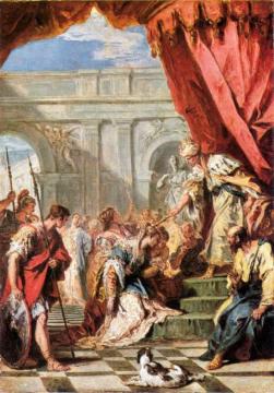 Esther Before Ahasuenus Artwork by Sebastiano Ricci