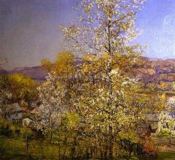 Spring Veil Artwork by Edward Willis Redfield