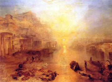 Ancient Italy - Ovid Banished From Rome Artwork by Joseph Mallord William Turner