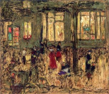 Place Clichy, Evening Artwork by Pierre Bonnard