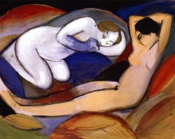 Nudes Artwork by Franz Marc