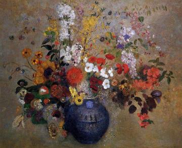 Flowers Artwork by Odilon Redon