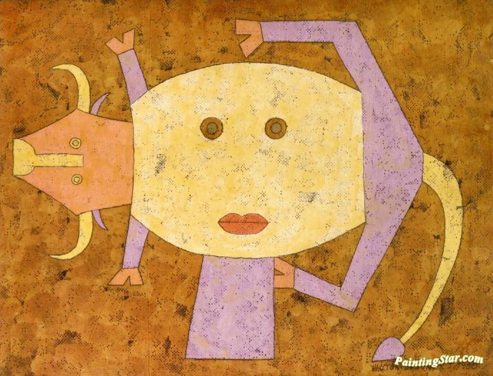 Fixed Close-up of a Metamorphosis Artwork by Victor Brauner