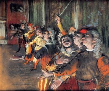 The Chorus Artwork by Edgar Degas