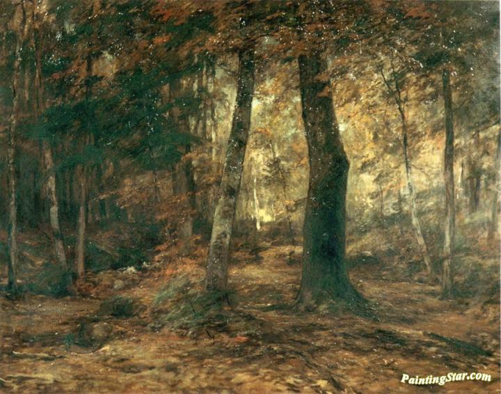 Early Autumn, Keene Valley Artwork by Roswell Morse Shurtleff