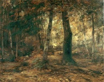 Early Autumn, Keene Valley Artwork by Roswell Morse Shurtleff