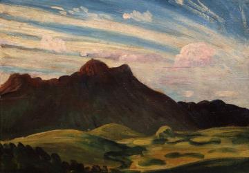 Arenig, Sunny Evening Artwork by James Dickson Innes
