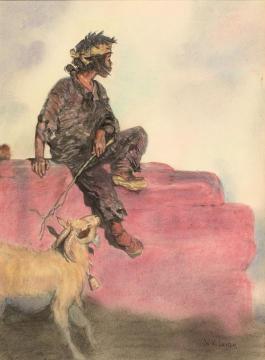 Land of His Fathers Artwork by William Robinson Leigh