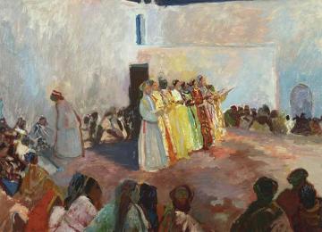 Chikhates in Télouet Artwork by Edy Legrand