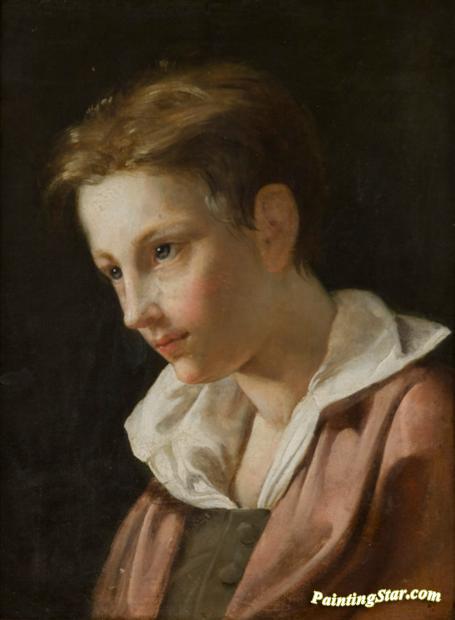 Portrait Of A Boy Artwork by Nicolas Bernard Lepicie