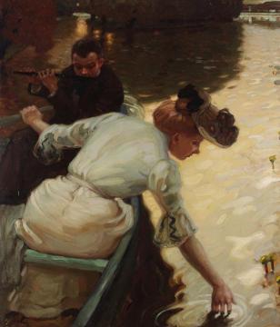 Calm Day Artwork by Leo Putz