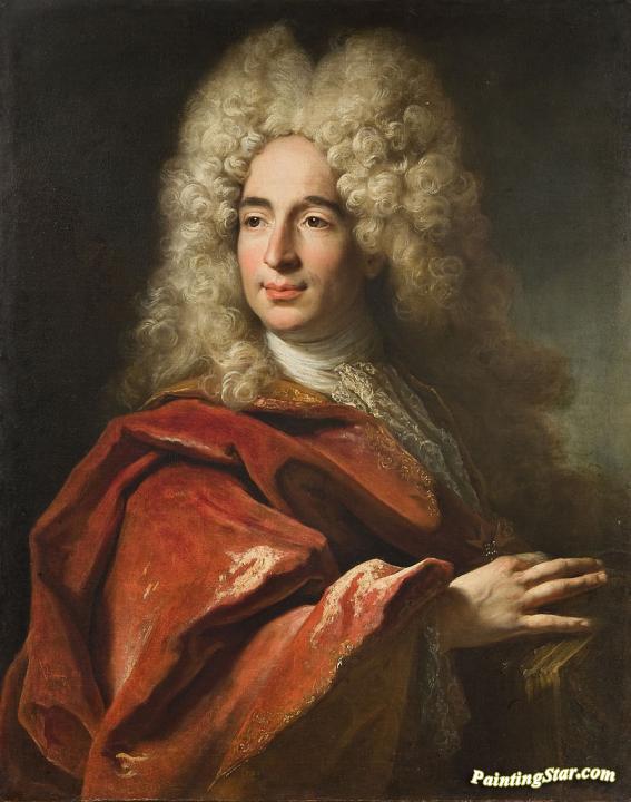 Portrait of a Gentleman Artwork by Nicolas de Largillierre