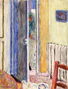 Marthe Entering the Room Artwork by Pierre Bonnard