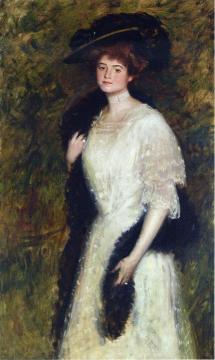 Ms. Helen Dixon Artwork by William Merritt Chase