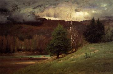 Kearsarge Village Artwork by George Inness