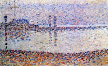 Study For 'the Channel At Gravelines' Artwork by Georges Seurat