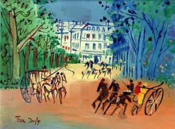 Bois De Boulogne Artwork by Jean Dufy