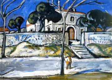 Graveson Railway Station Artwork by Auguste Chabaud