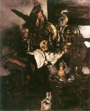 Trödelbude Artwork by Carl Eduard Schuch