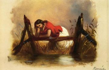 Reverie Artwork by Alfred Jacob Miller