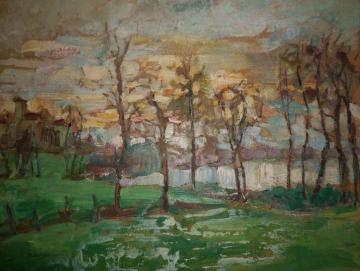 Crépuscule Artwork by Victor Charreton