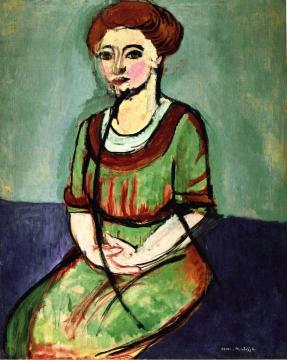 Portrait Of Olga Merson Artwork by Henri Matisse
