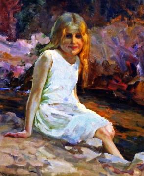 The Water Sprite Artwork by Jean Mannheim